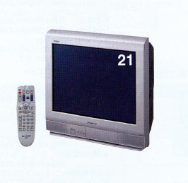 カラーテレビ 21型