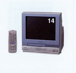テレビデオ 14型